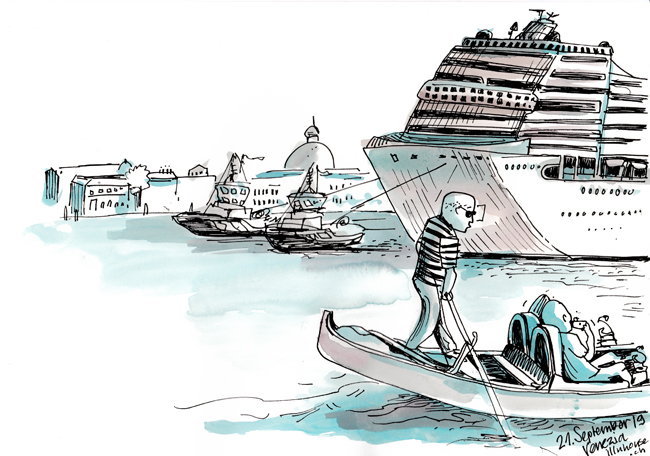 urbansketch_Venezia_bigBoat