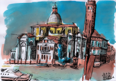 Sandra Gujer Urbansketch Venezia